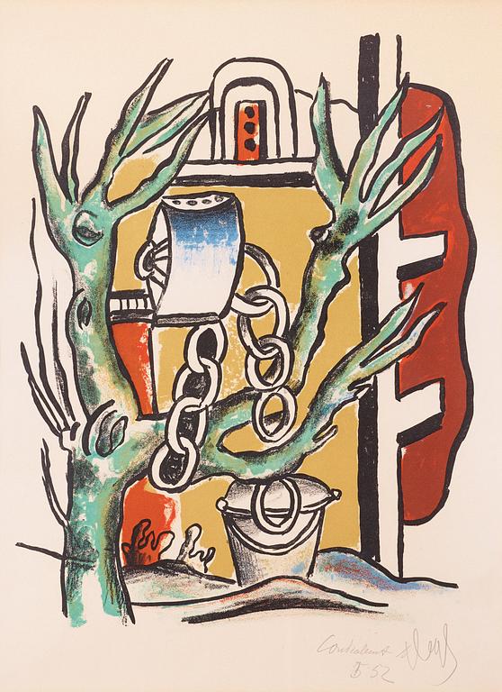 Fernand Léger, "Le puits".