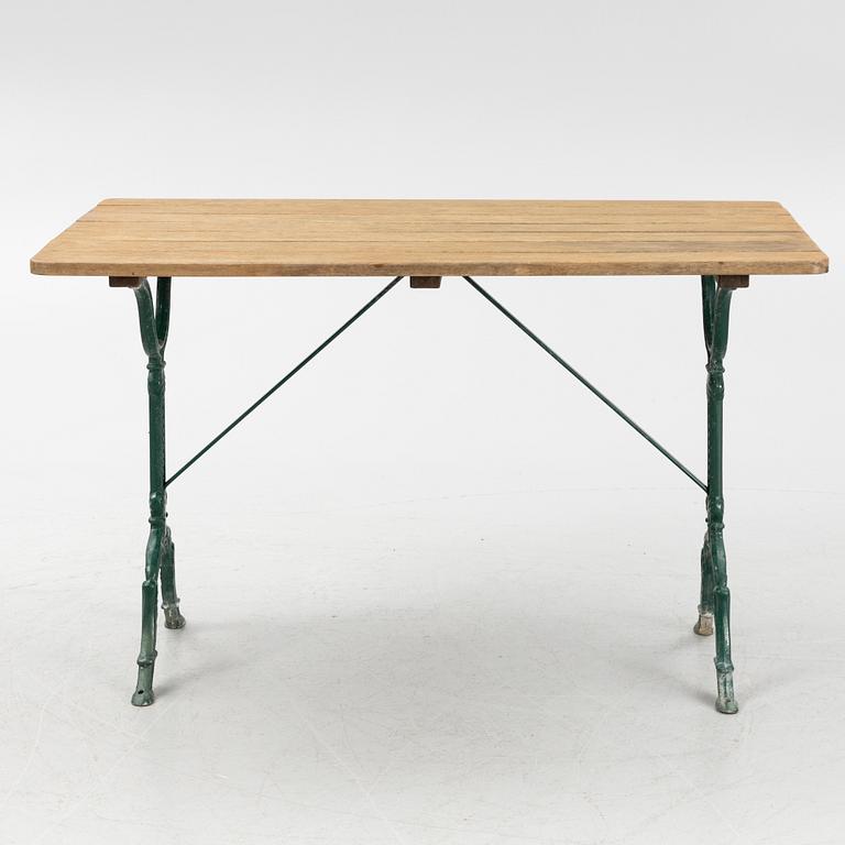 A garden set with table, sofas and chairs, Byarums Bruk, Sweden.