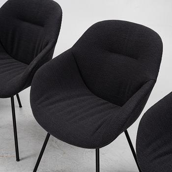 Hee Welling & HAY, karmstolar, 4 st, "AAC 127", About a Chair, HAY, Danmark.
