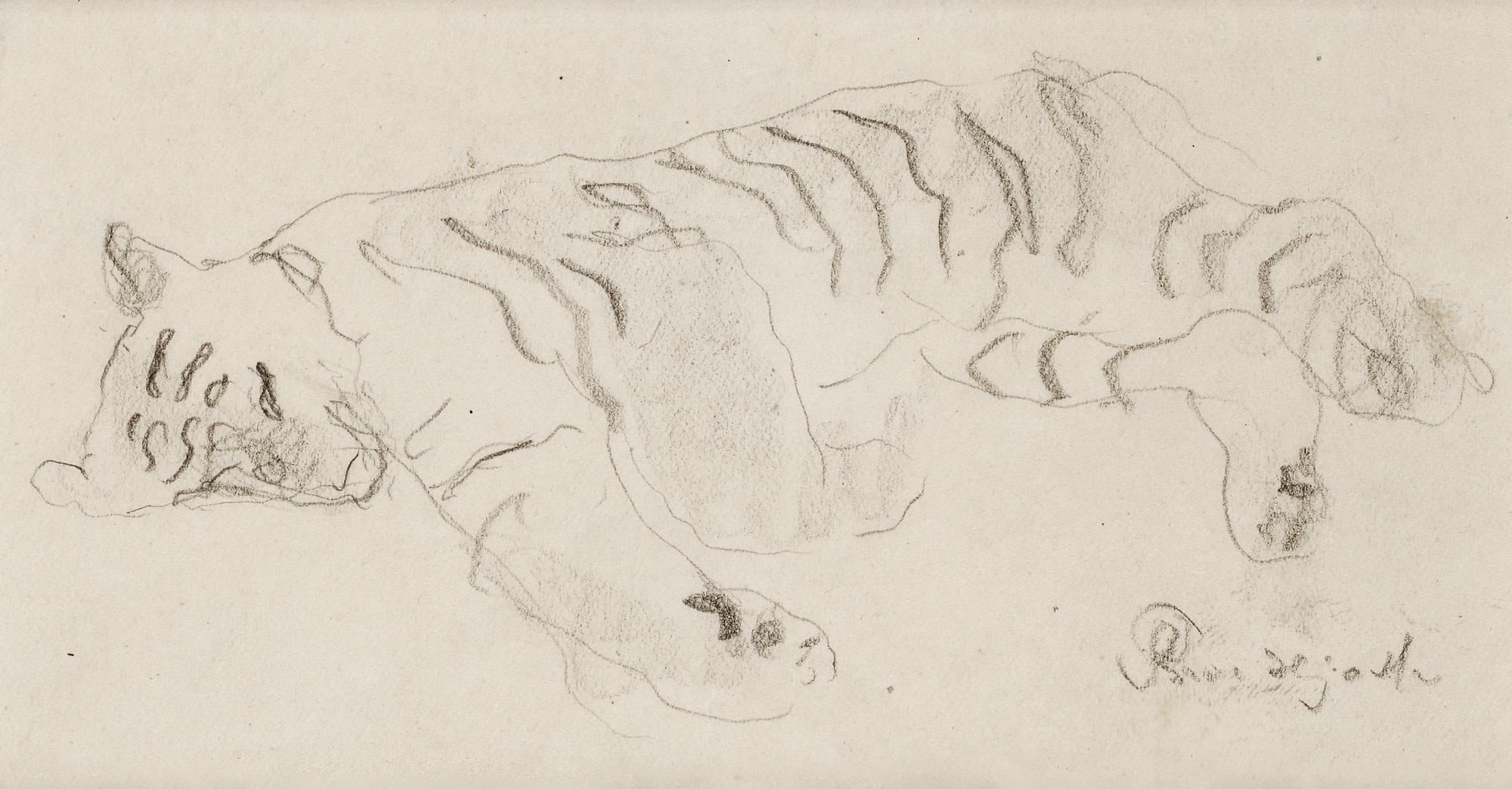 Bror Hjorth, Sleeping tiger.
