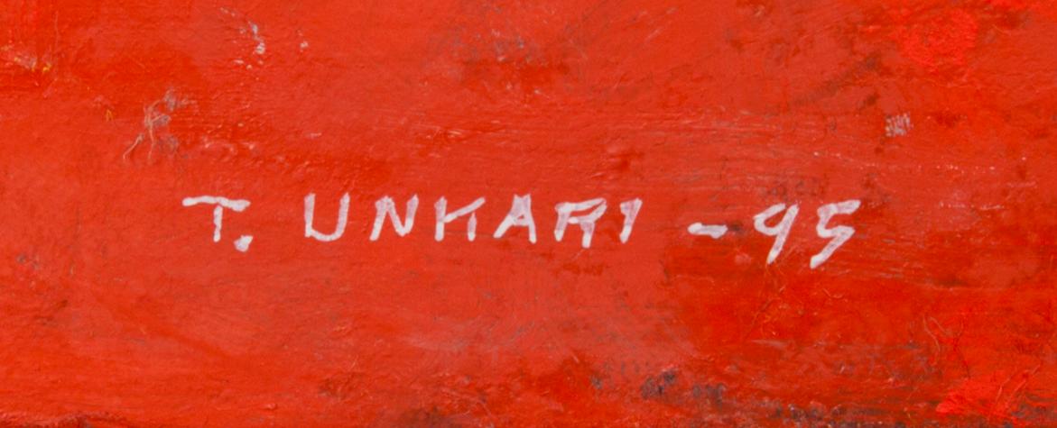 TARJA UNKARI, oil on canvas, signed and dated -99.