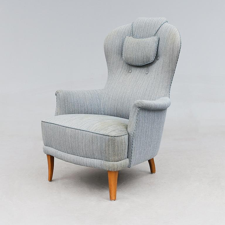 FÅTÖLJ, "Farmor", Carl Malmsten, 1900-talets andra hälft.