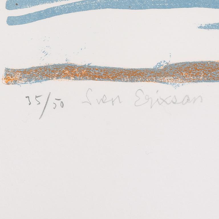 litographs with watercolour, signed and numbered.