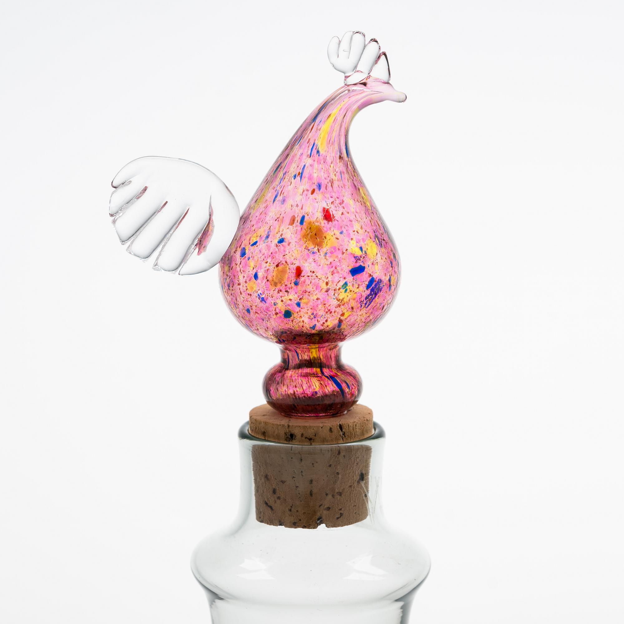 Kaj Franck, a decanter signed K. Franck, Nuutajärvi Notsjö -63.