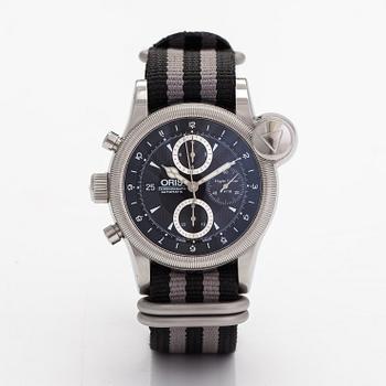 Oris, Flight timer, armbandsur, 44 mm.