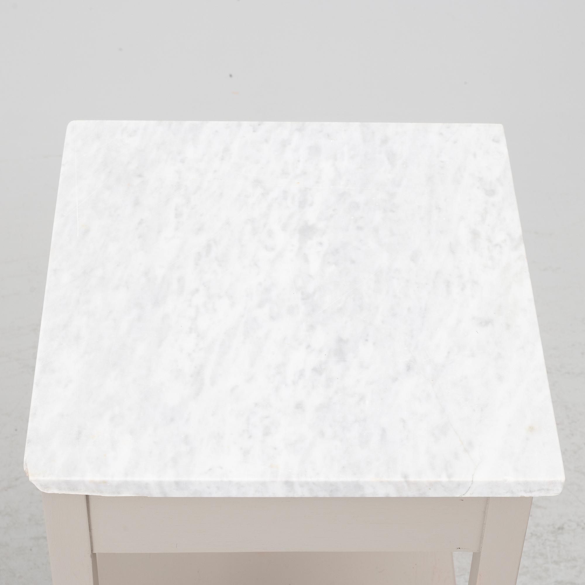A pair of contemporary bedside tables.