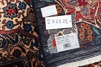A carpet, Kashmar, ca 382 x 295 cm.