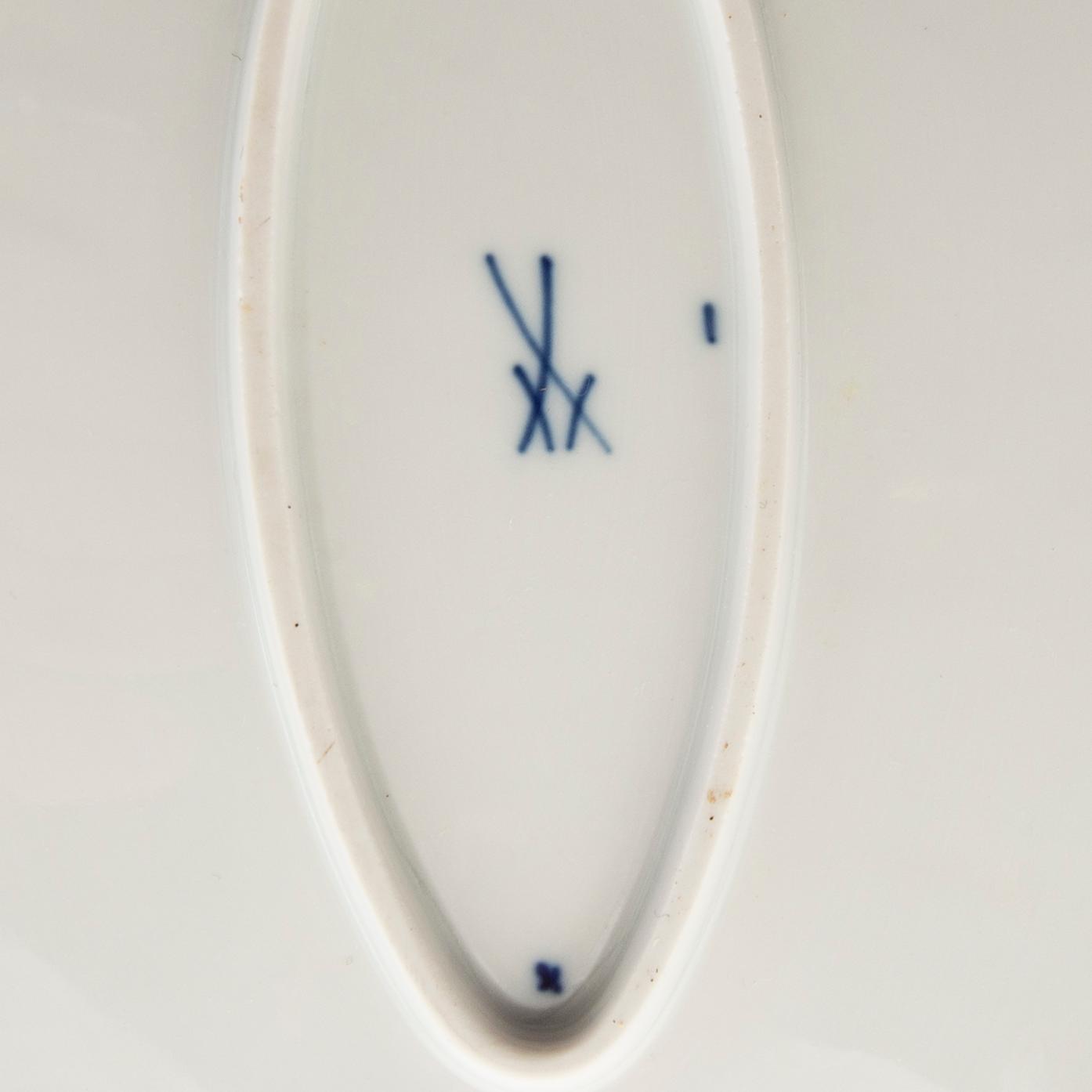 Servis 139 dlr porslin "Lökmönstret" Meissen Tyskland 1900-tal.