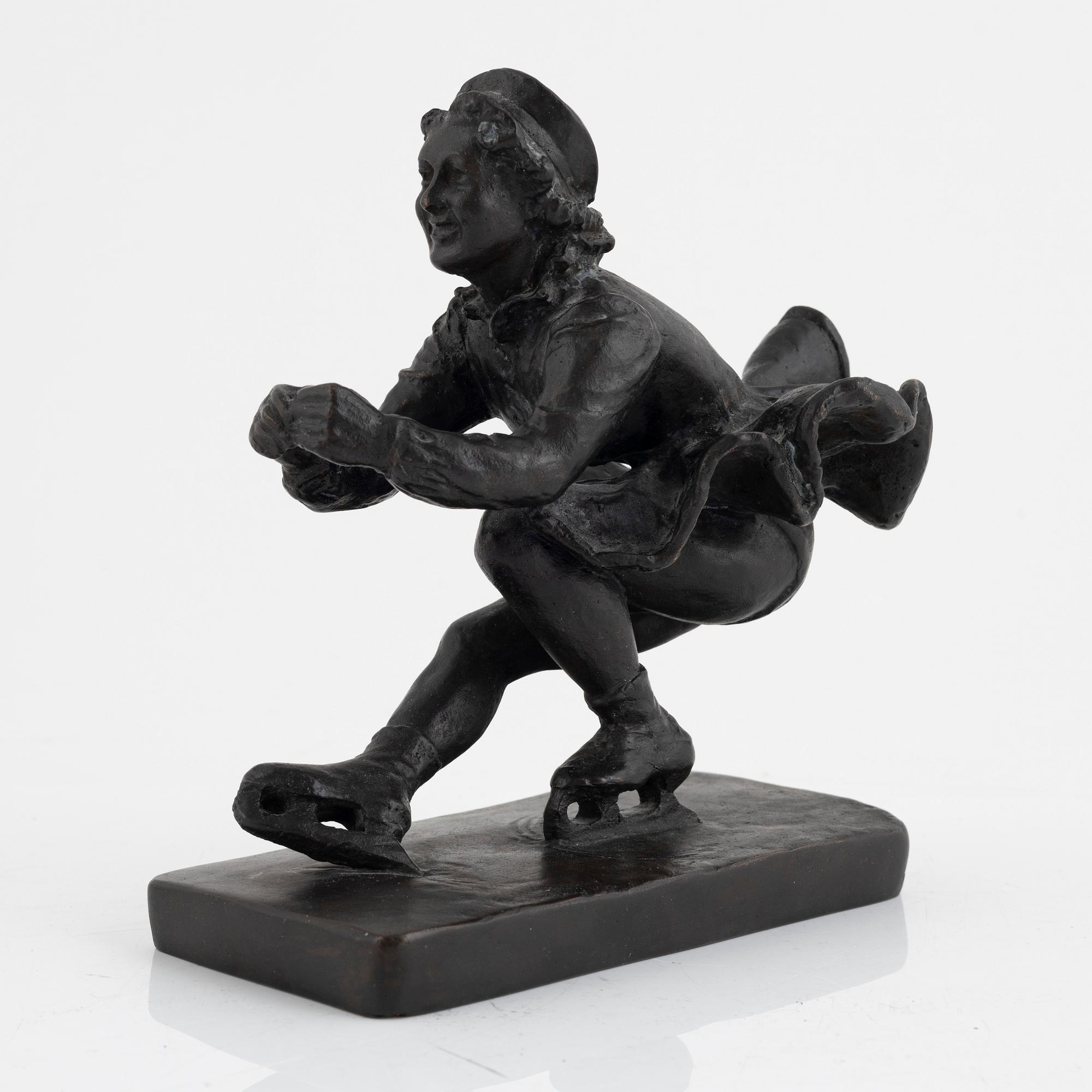 Elsa Schultz-Moberger, Skulptur, broms.