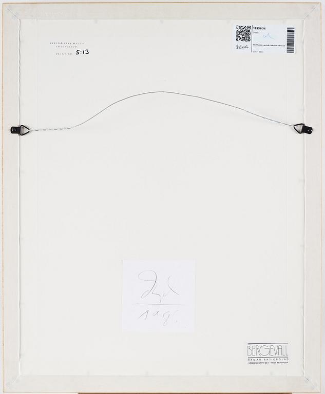 Dawid, photograph signed and dated 1986 on verso.