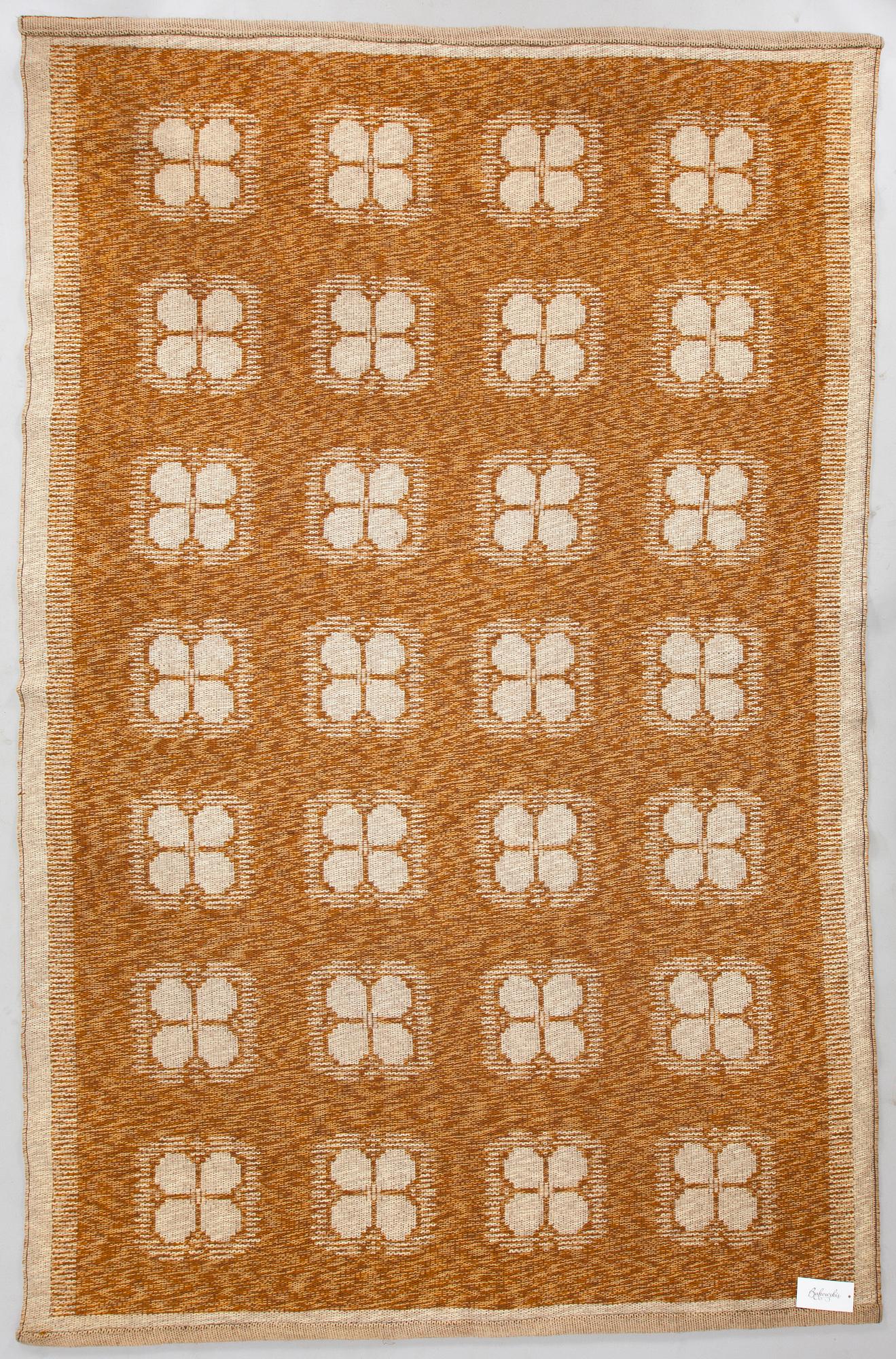 Villamatto, 1900-luvun puoliväli. Noin 157 x 238 cm.