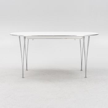Bruno Mathsson & Piet Hein, matbord, "Superelips" för Fritz Hansen, Danmark.