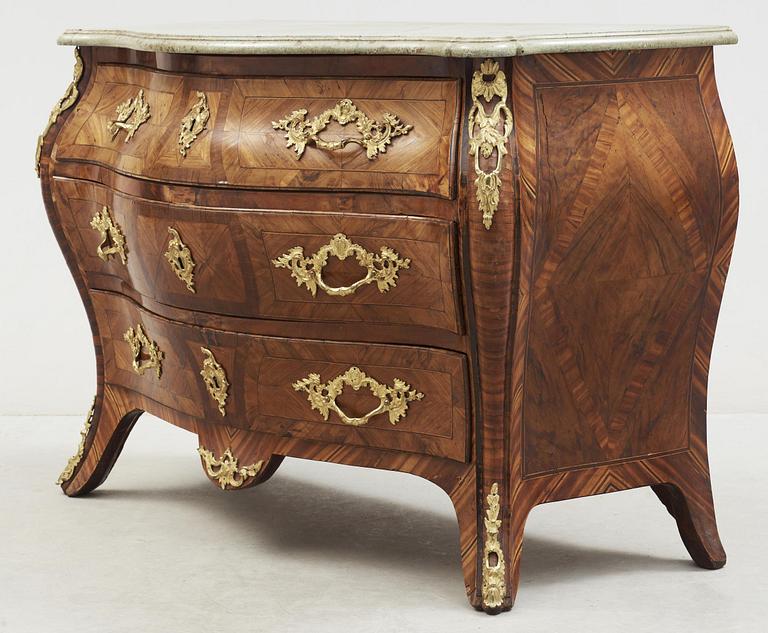 A Swedish Rococo 18th century commode.