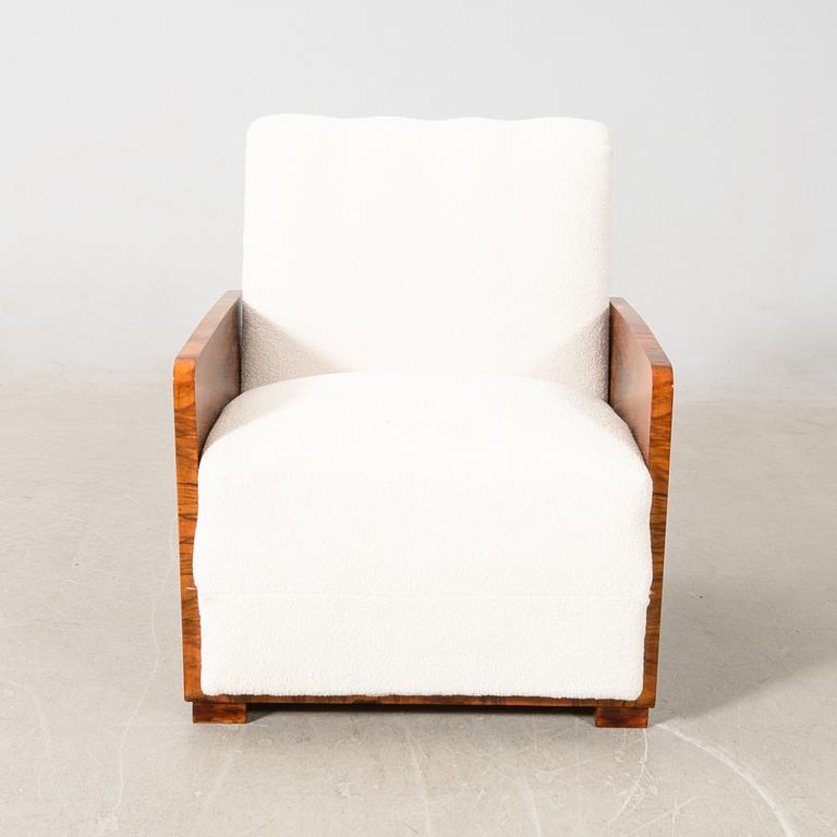 Fåtölj/säng, Art Deco, 1900-talets första hälft.