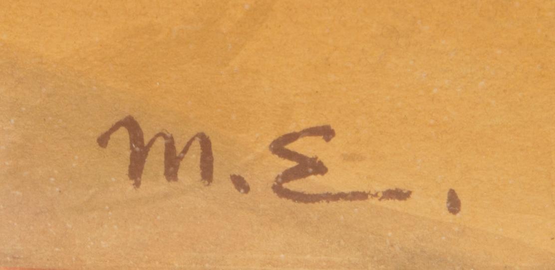 MAGNUS ENCKELL, gouache, signed.