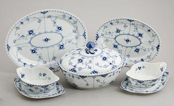 SERVISPORSLIN, 5 delar, Royal Copenhagen.