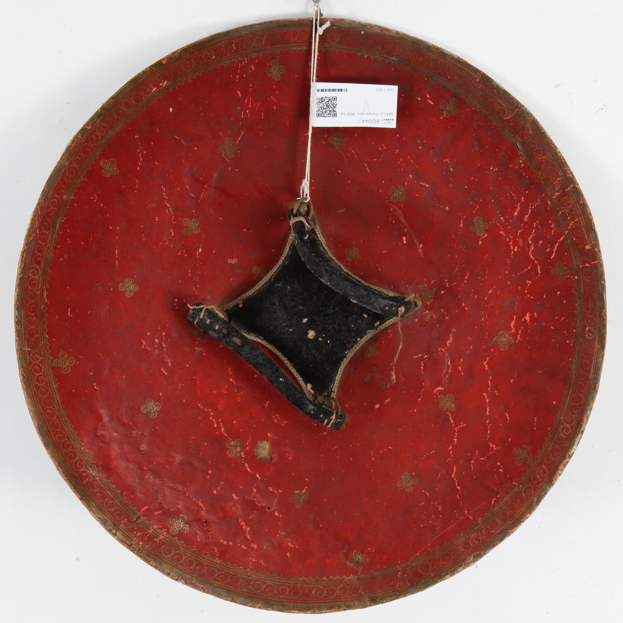 a indo persian shield from the late 19h Century.