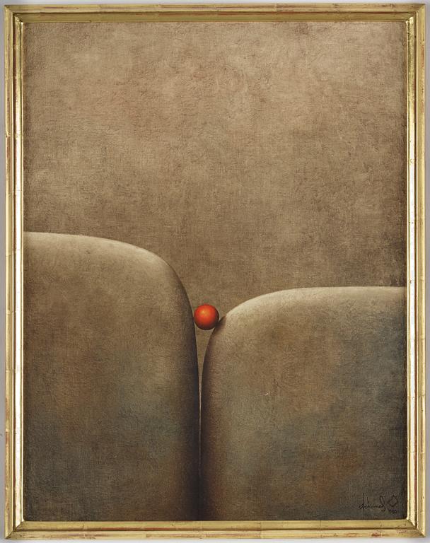 JOHANNES OLSSON,  olja på duk, signerad och daterad 1980.