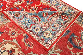 A Kazak carpet, c. 354 x 266 cm.