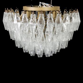 A CARLO SCARPA CEILING LAMP, Murao, Italy.