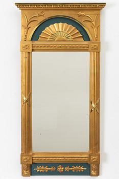 A late-Gustavian style mirror, early 20th century.