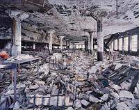 Yves Marchand & Romain Meffre, "Book Depository, ex Roosevelt Warehouse, Detroit", 2007.