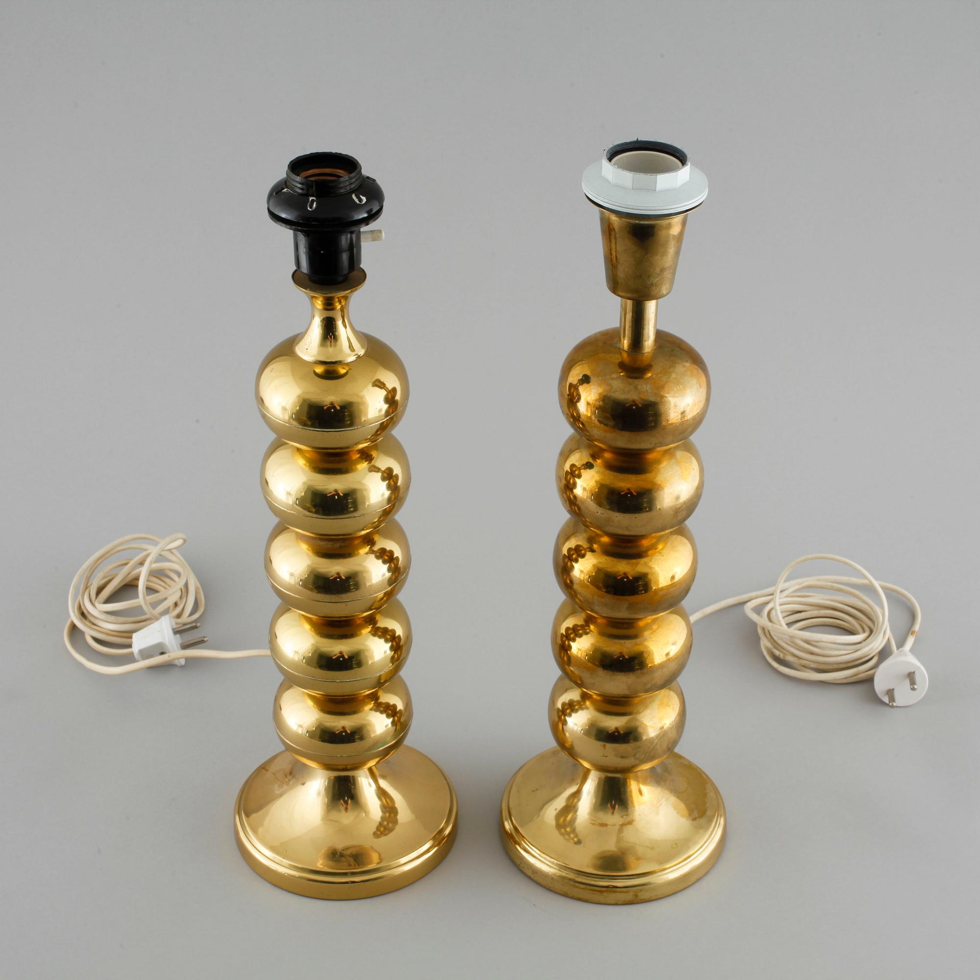 Two table lamps by Aneta and Enco, from the latter half of the 20th century.