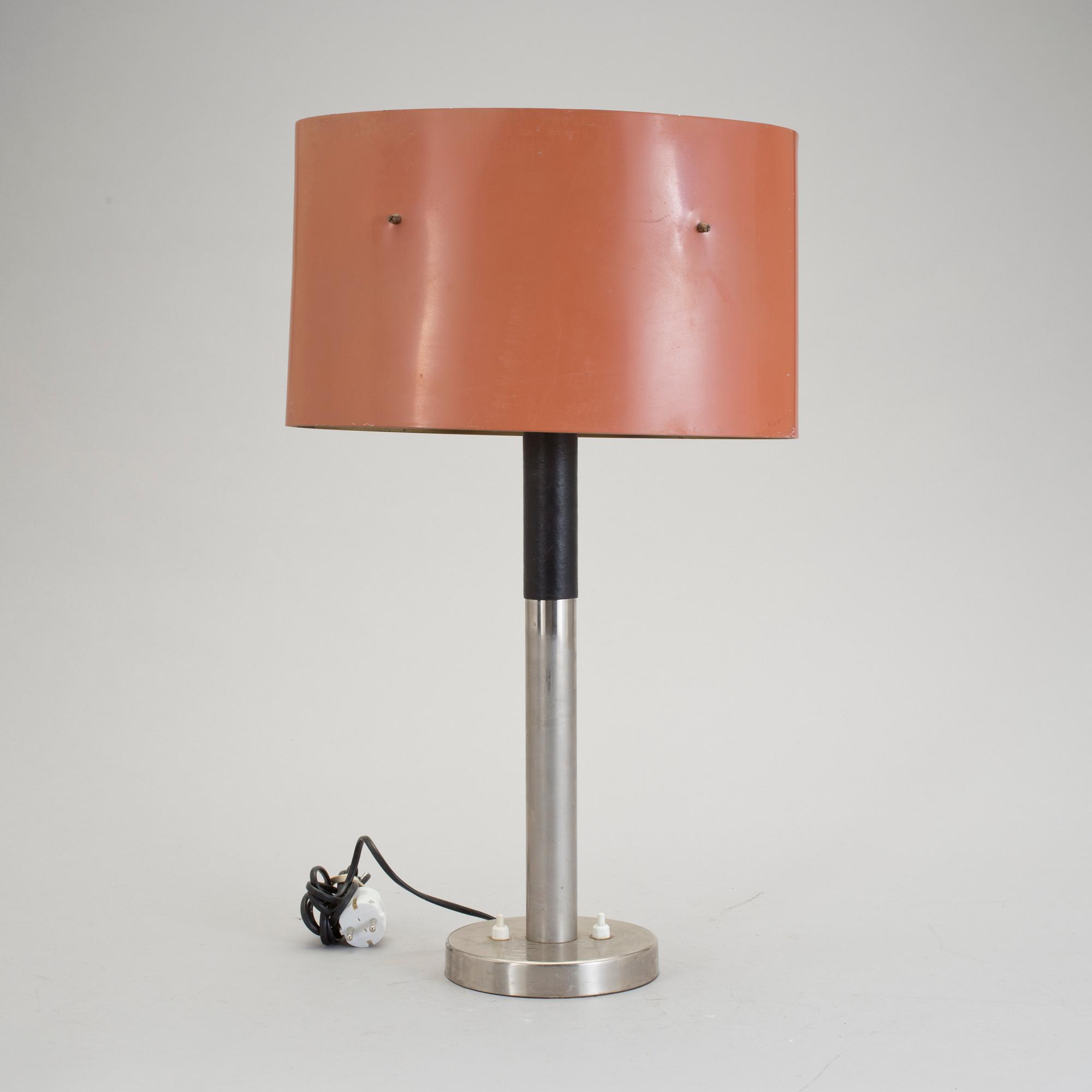 BORDSLAMPA, 1960-/70-tal.
