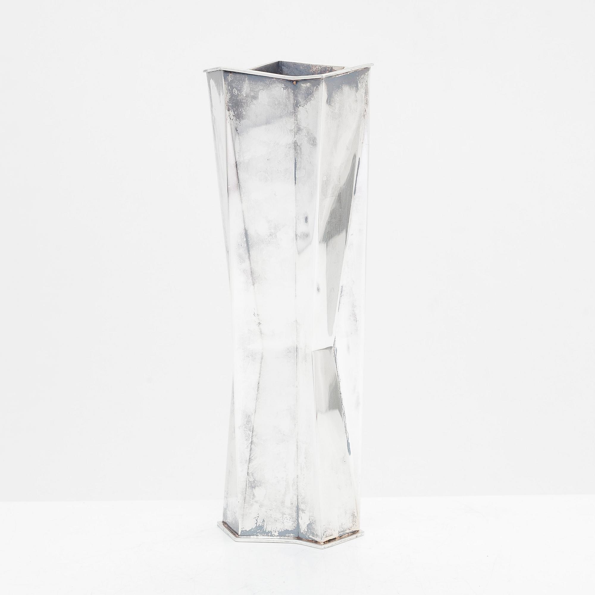 Tapio Wirkkala, vas, silver, "TW6-4", Kultakeskus, Tavastehus 1966.