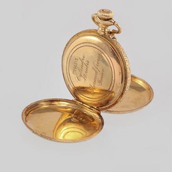 FICKUR, 18K guld, Mermod Frères, Geneve, Schweiz. Vikt 19,9 gram.