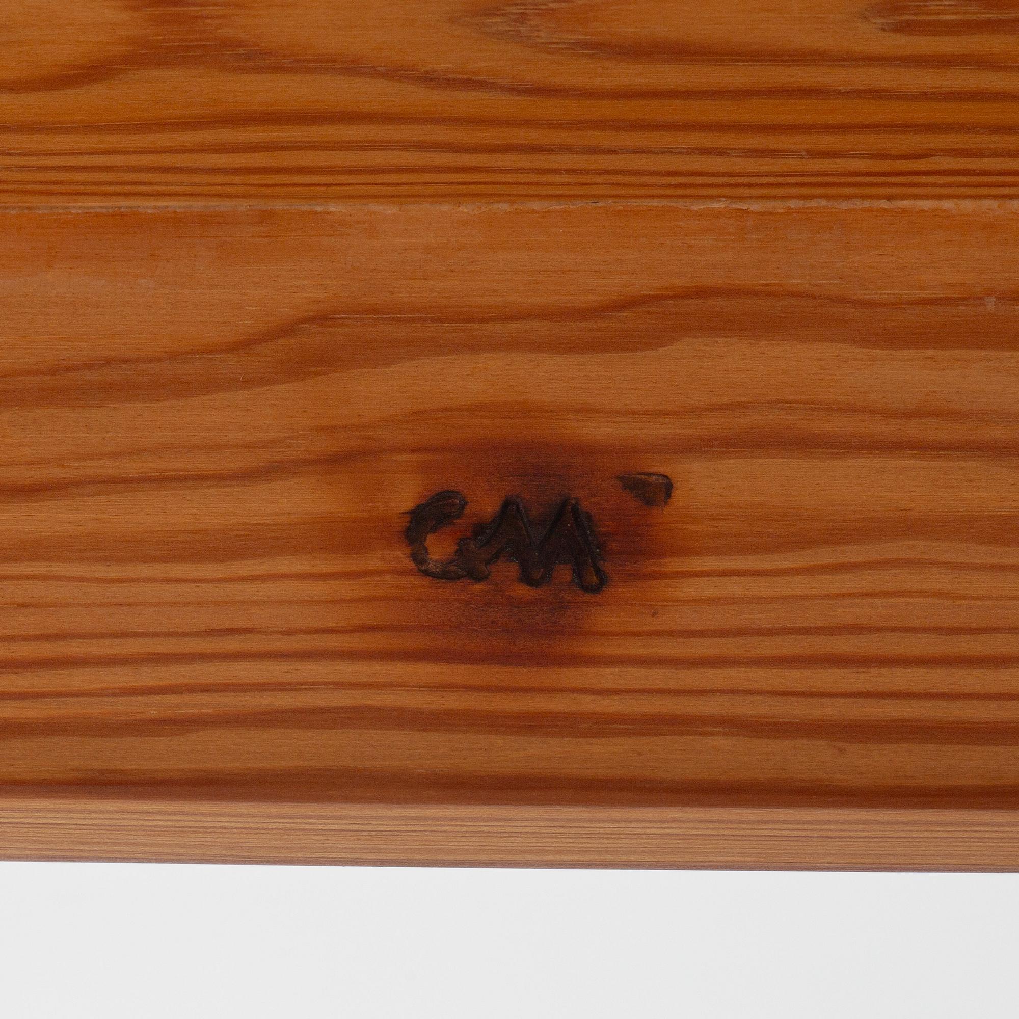 Carl Malmsten, a desk 'The Architect', designed 1951.