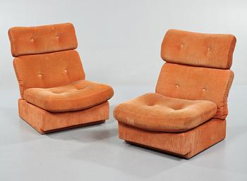 FÅTÖLJER, ett par, "Pilot", IKEA, 1900-talets andra hälft.