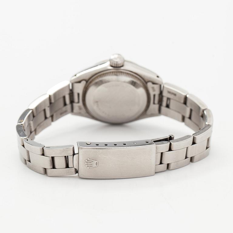 Rolex, Lady-Date, 26 mm, teräs, automaattinen, pleksilasi, 1970-luku.
