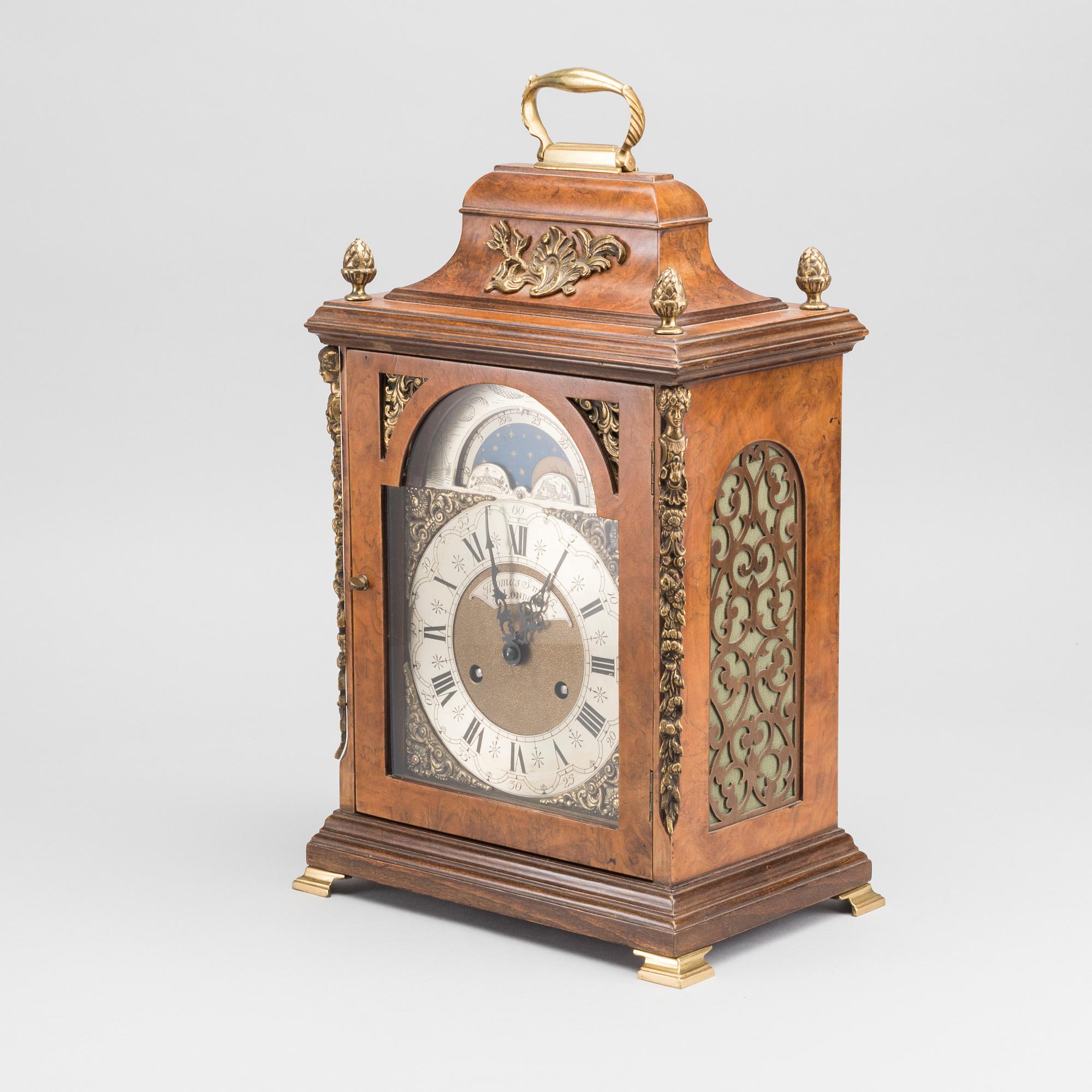 A clock by Thomas Smith, London, the middle of the 20th century.