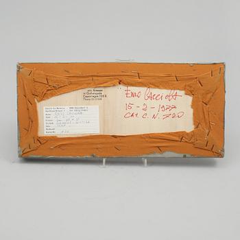 ENZO CACCIOLA, cement på textil,