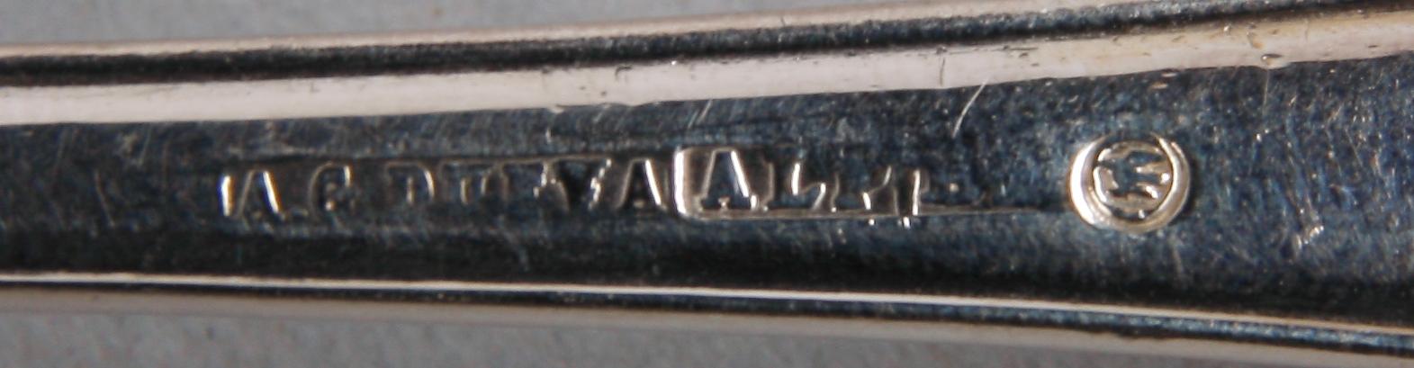 SOCKERSKÅLAR, ett par, nysilver, sengustaviansk stil, AG Dufva, Stockholm, tidigt 1900-tal.