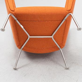 Hans J. Wegner, a 'Wing chair/model CH445' armchair, Carl Hansen & Søn, Denmark.