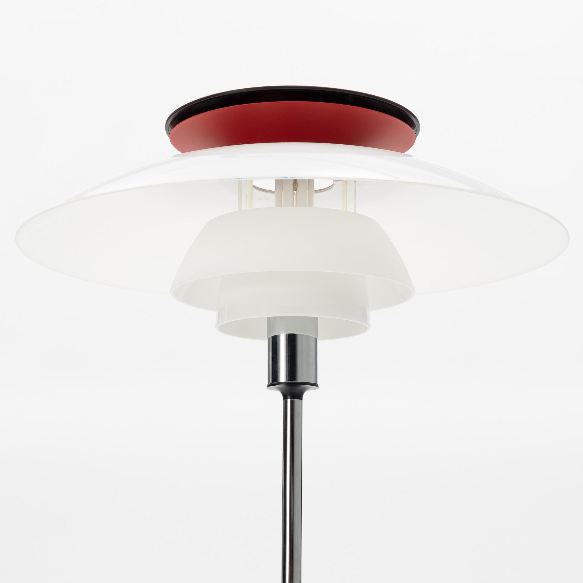 Poul Henningsen, a 'PH 80' floor light, Louis Poulsen, Denmark, 1999.