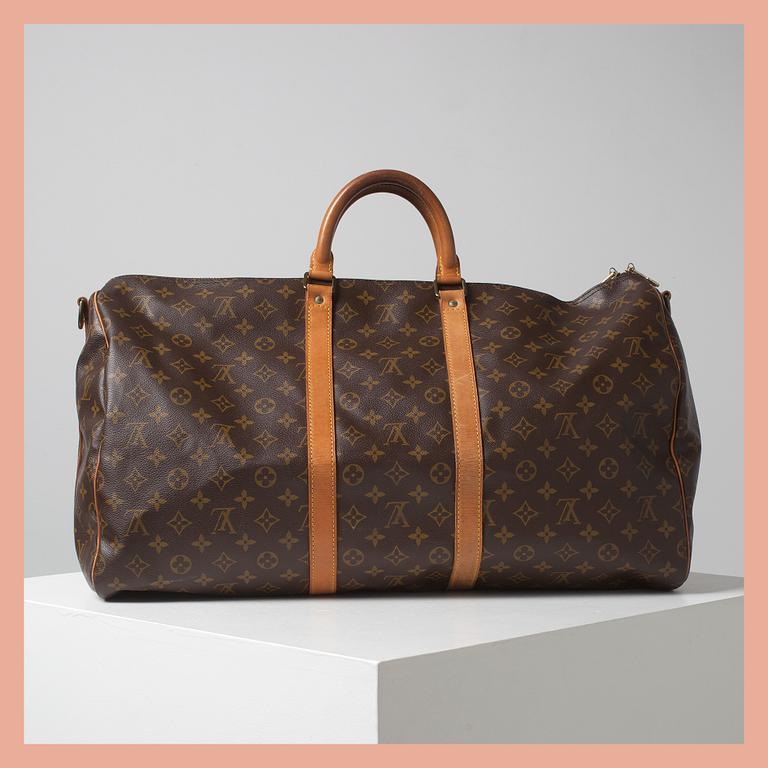 VÄSKA, "Bandouliére keepall 55", Louis Vuitton, 1989.