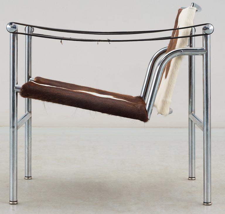 LE CORBUSIER, PIERRE JEANNERET & CHARLOTTE PERRIAND, karmstol, "LC-1", Cassina, Italien.