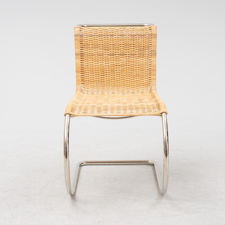 Ludwig Mies van der Rohe, a tubular steel 'MR10' chair, Tecta.