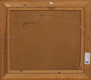 RICHARD BJÖRKLUND, olja på pannå, signerad och daterad- 36.