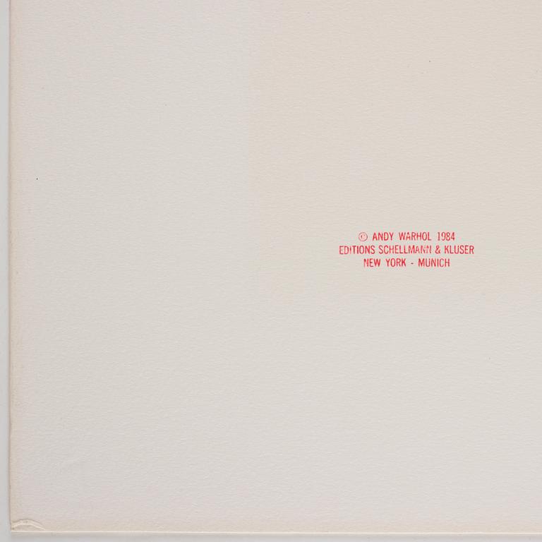 Andy Warhol, "Leonardo da Vinci, The annunciation", ur: "Details of renaissance paintings".