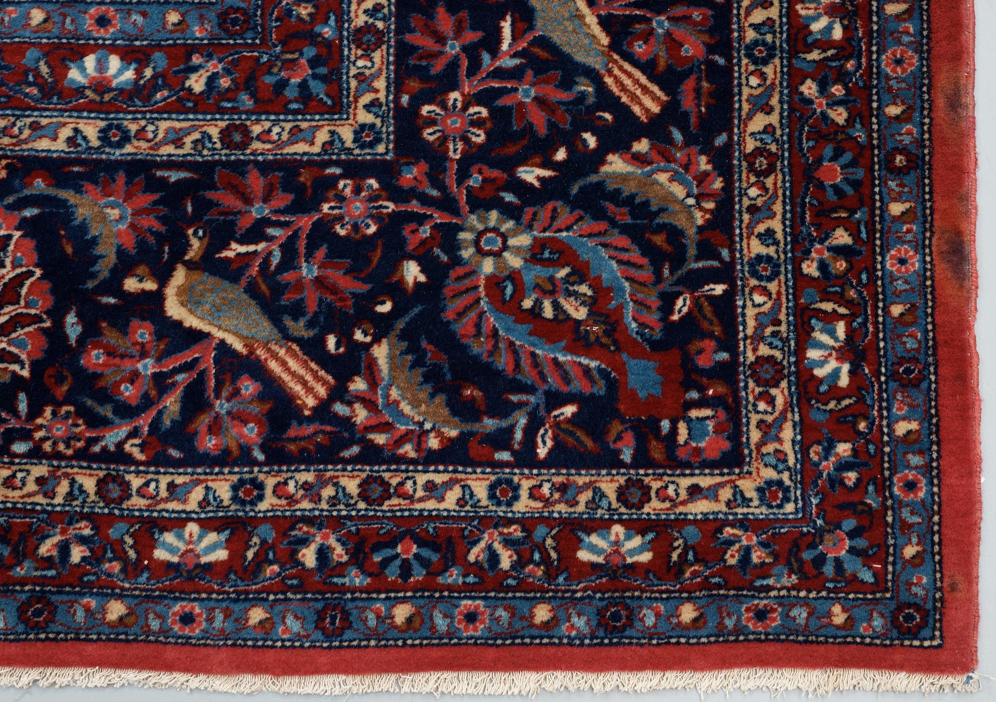 SEMI-ANTIQUE KASHAN, so called Dabir.