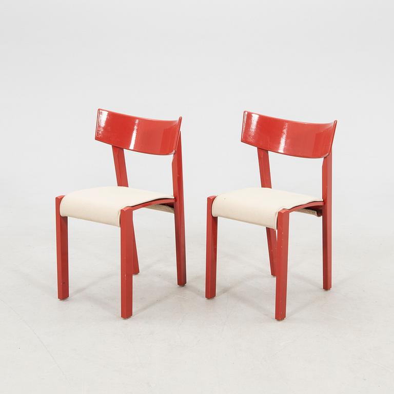 Ralf Lindberg stolar 6 st "Tati" Gärsnäs 1980/90-tal.