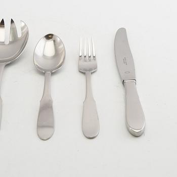 Georg Jensen, Cutlery service, 33 pieces, stainless steel, "Mitra", Denmark.
