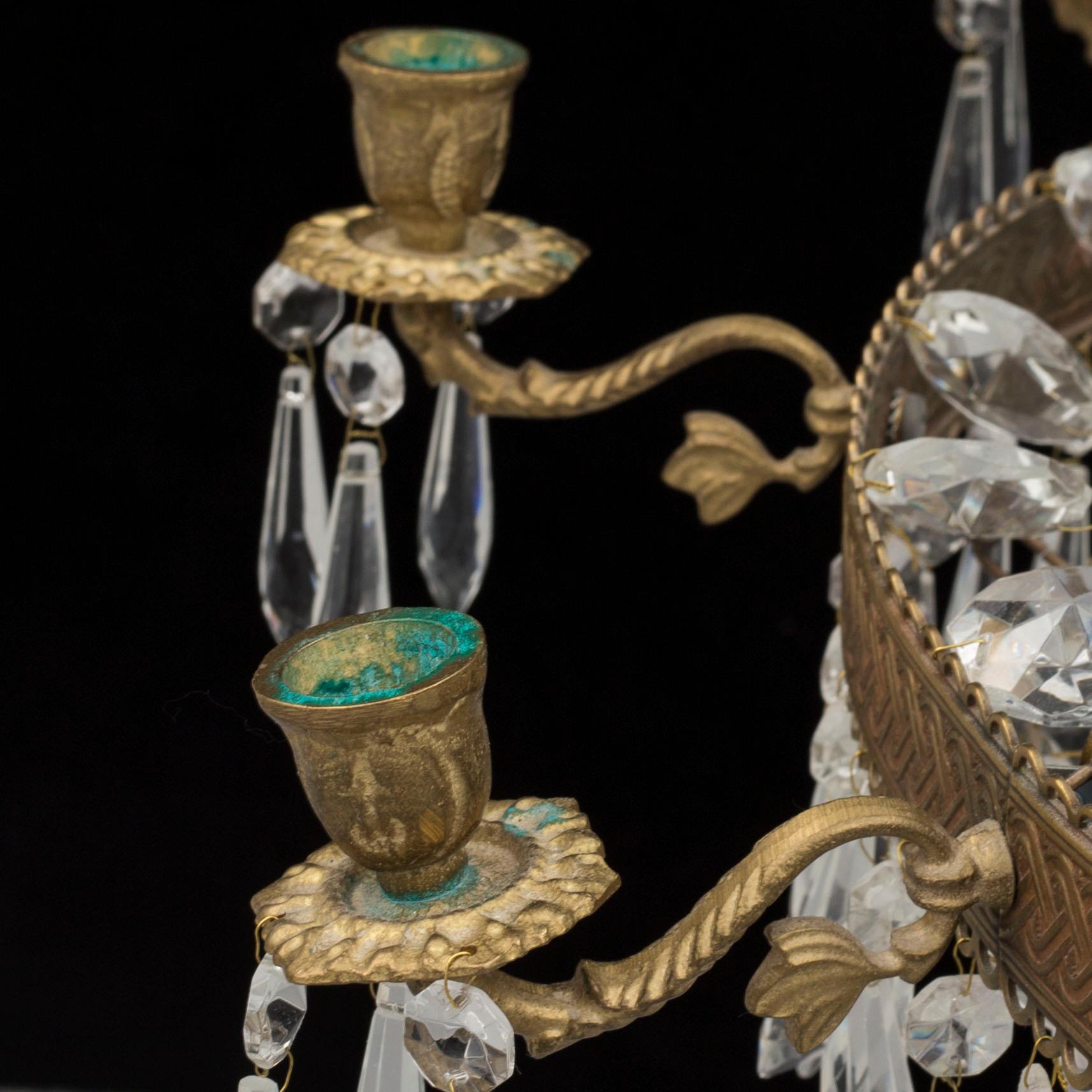 LJUSKRONA, empirestil, 1900-talets mitt.