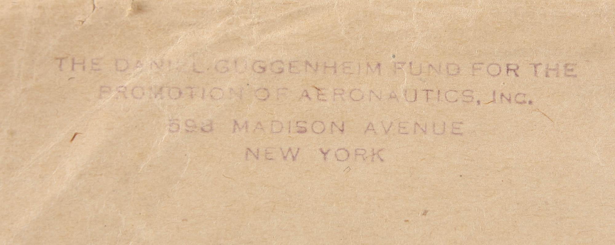 AUTOGRAF. Charles Lindbergh, signerat foto samt adresserat kuvert.