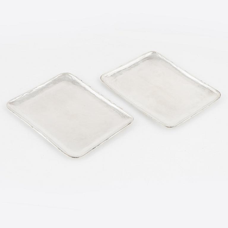 Serveringsset, silver, 16 delar, Peru, 1950-tal.