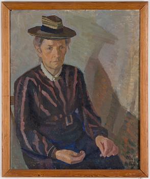 MAJ BRING, oil on canvas, signed Maj Bring.